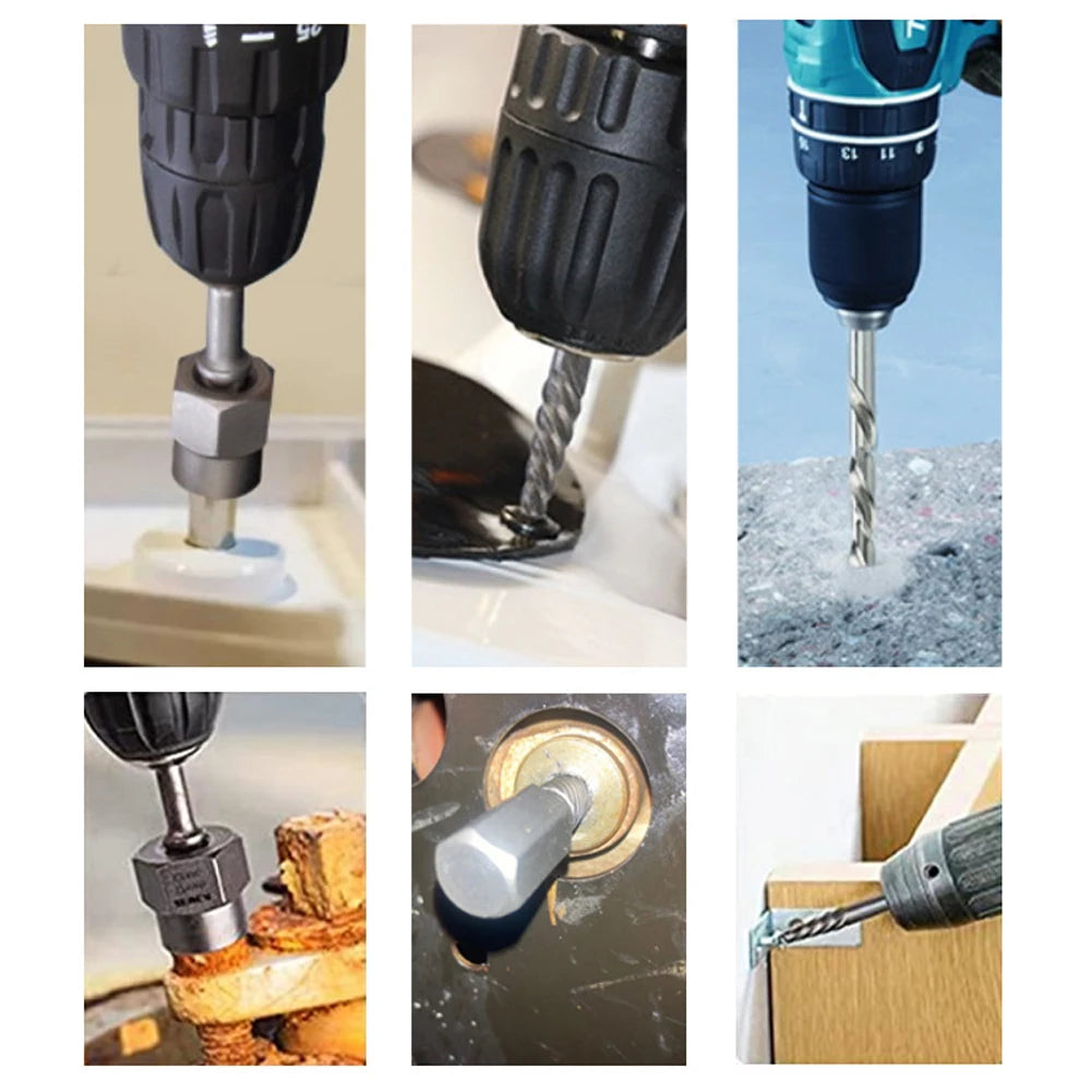 26Pcs Damaged Screw Extractor Kit Hand Tools for Bolt Nut Removal Car Repair Socket Tool Set